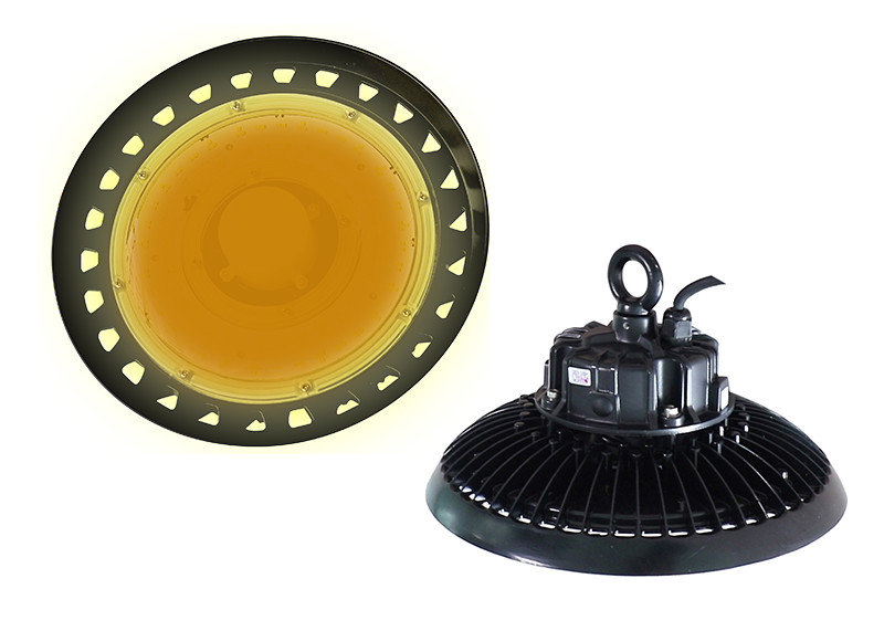 BLE wireless control UFO high bay lamp dimmable control by APP