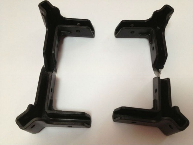 ABS plastic smooth corner brace & shelf bracket