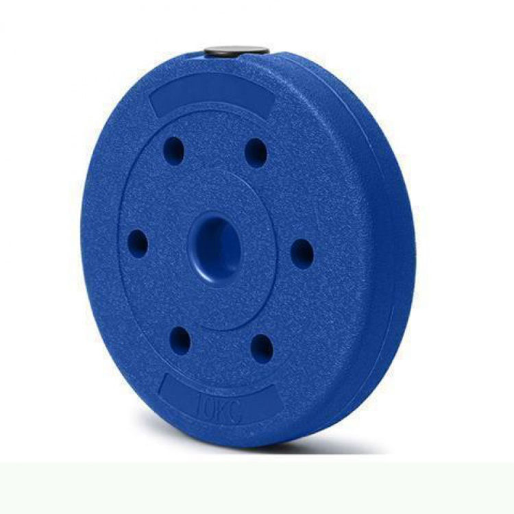ABS Barbell Weight Lifting Cement Weight Plate Colorful