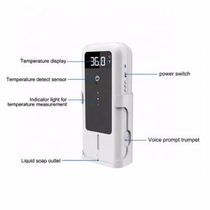 Non - Contact Automatic Temperature Induction Dispenser Machine
