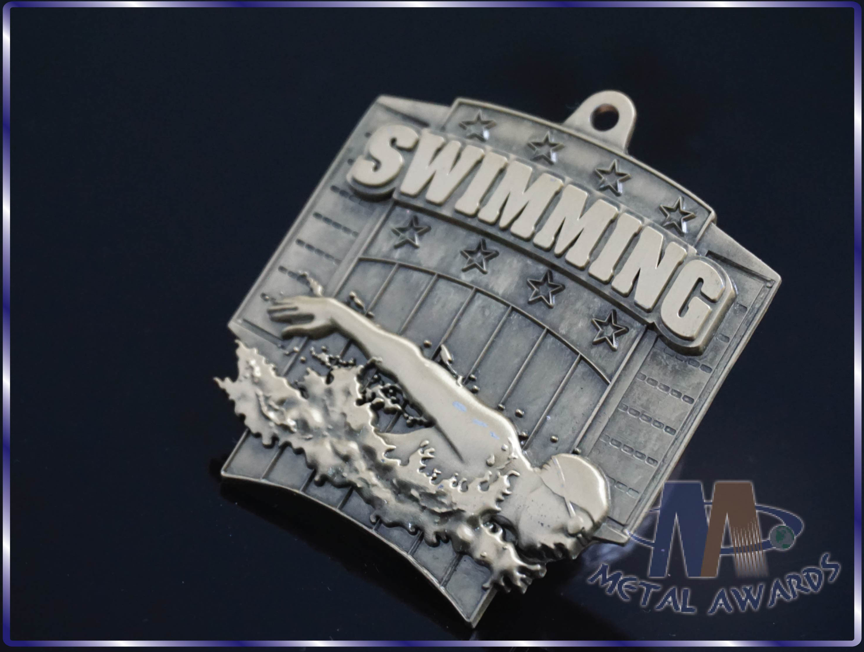 Antique Gold Plating Custom Engraved Medals Personalised Medallions For Sports