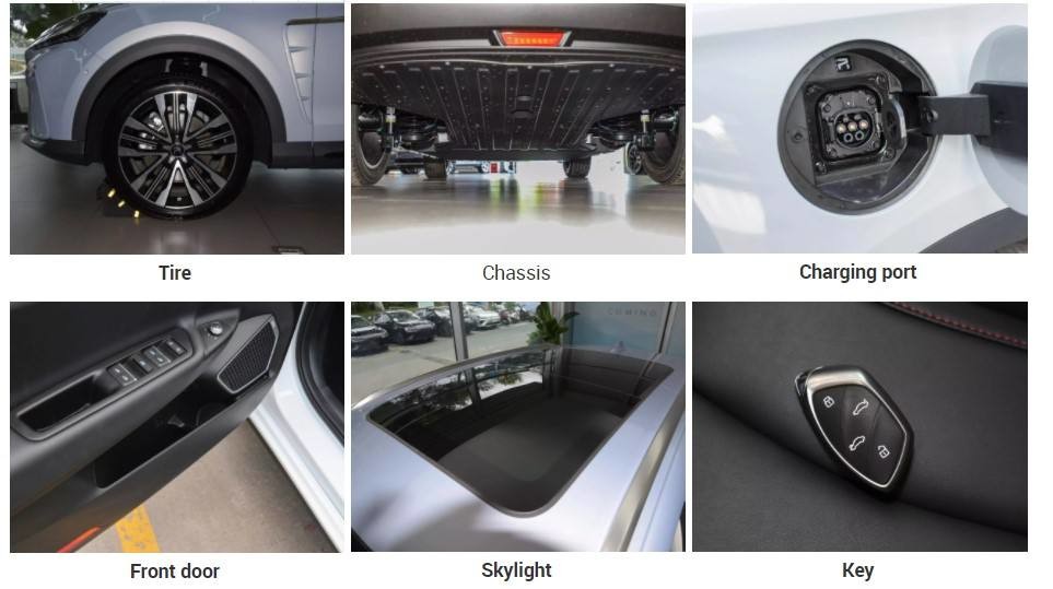 Feifan Marvel ER6 Long Range EV Cars FWD 4 Wheel Automatic High Speed SUV