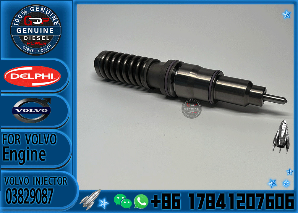 Fuel Injector 21586284 03829087 3829087 20544186 BEBE4C08001 for EC460B EC360B Truck FH12