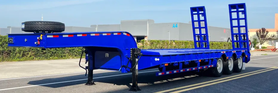CIMC high quality steel China factory price 3/ 4 /5 Axle 48-60 Ton Warehouse Railing/Flatbed for Sale Flatbed Semi Trailer