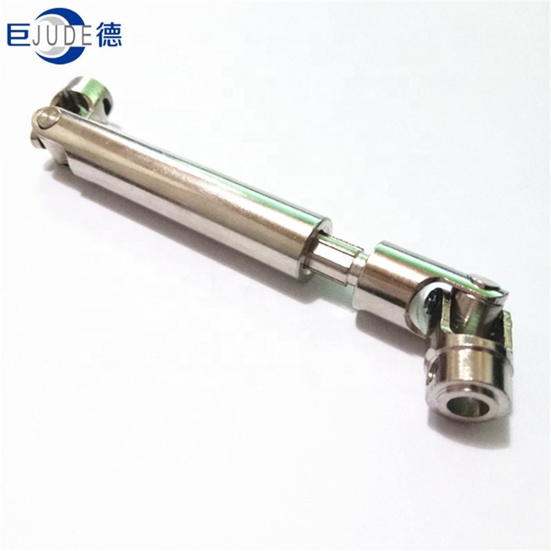 Cross Universal Joint Flexible Flanged Shaft Coupling telescopic Customized Size