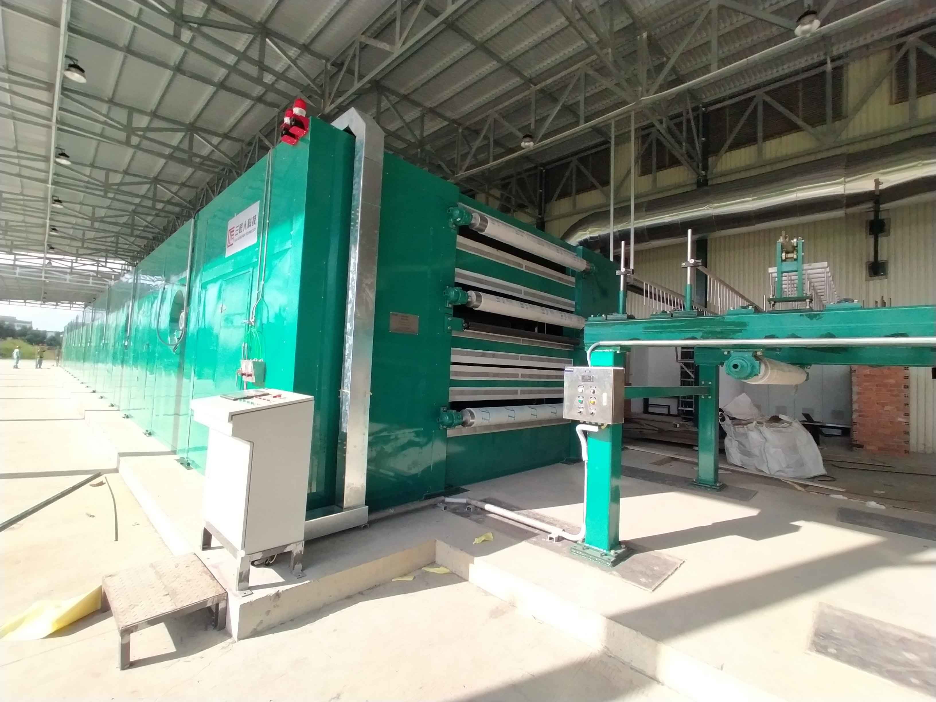 Carbon Steel Band Dryer 2000m Flash Dried Pulp