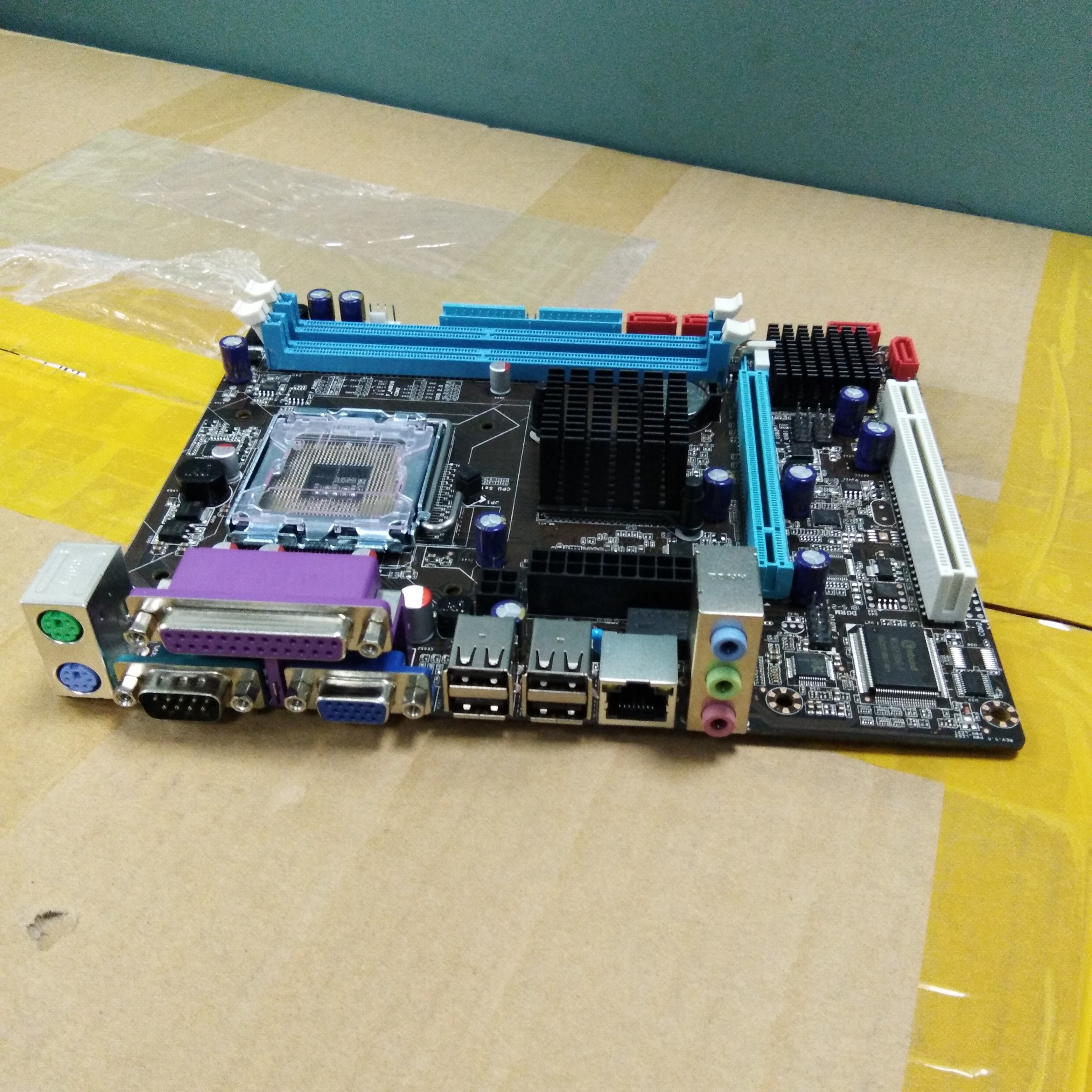 PCWINMAX G41 LGA775 Motherboard and 4GB 2666MHz DDR3 RAM E5 CPU Combo