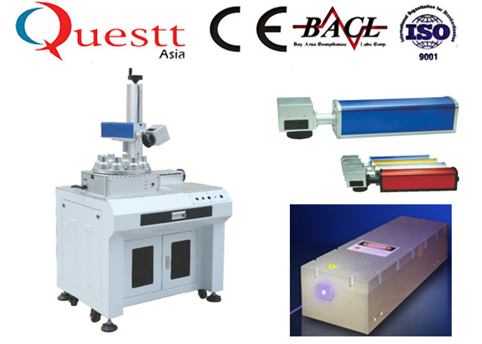 355nm UV Laser Marking Machine Desktop 3W For Automobile Components