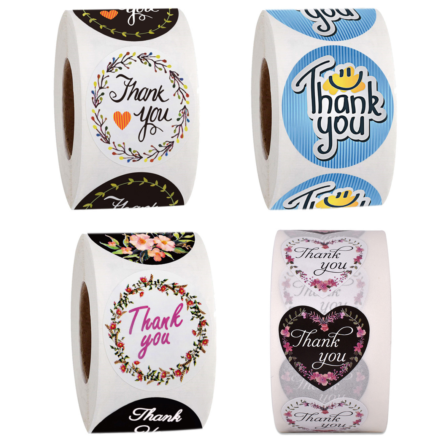 Adhesive Round Sticker Labels Waterproof Custom Animal Stickers
