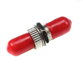 Simplex St Fiber Adapter , Rectangle UPC St To St Adapter