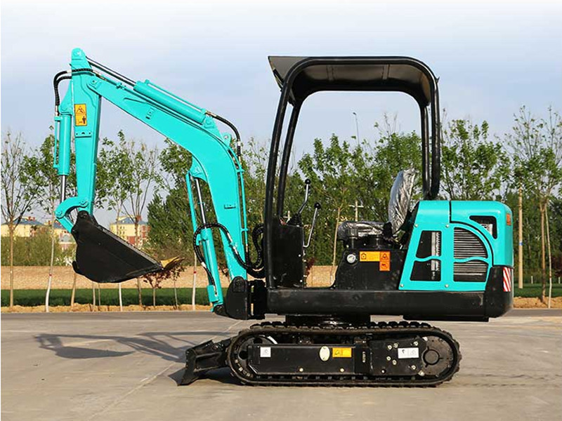 ET20 small digger for drainage trench pool excavation mini excavator 1.7tons