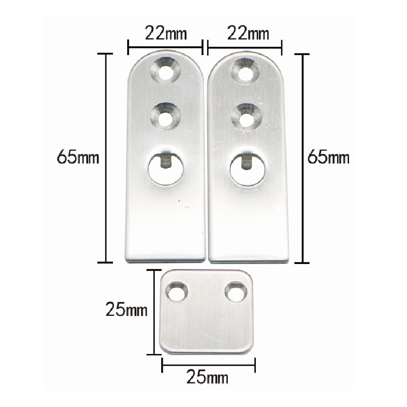 6063 Aluminium Concealed Door Bottom Seal U Shaped For Wooden Door