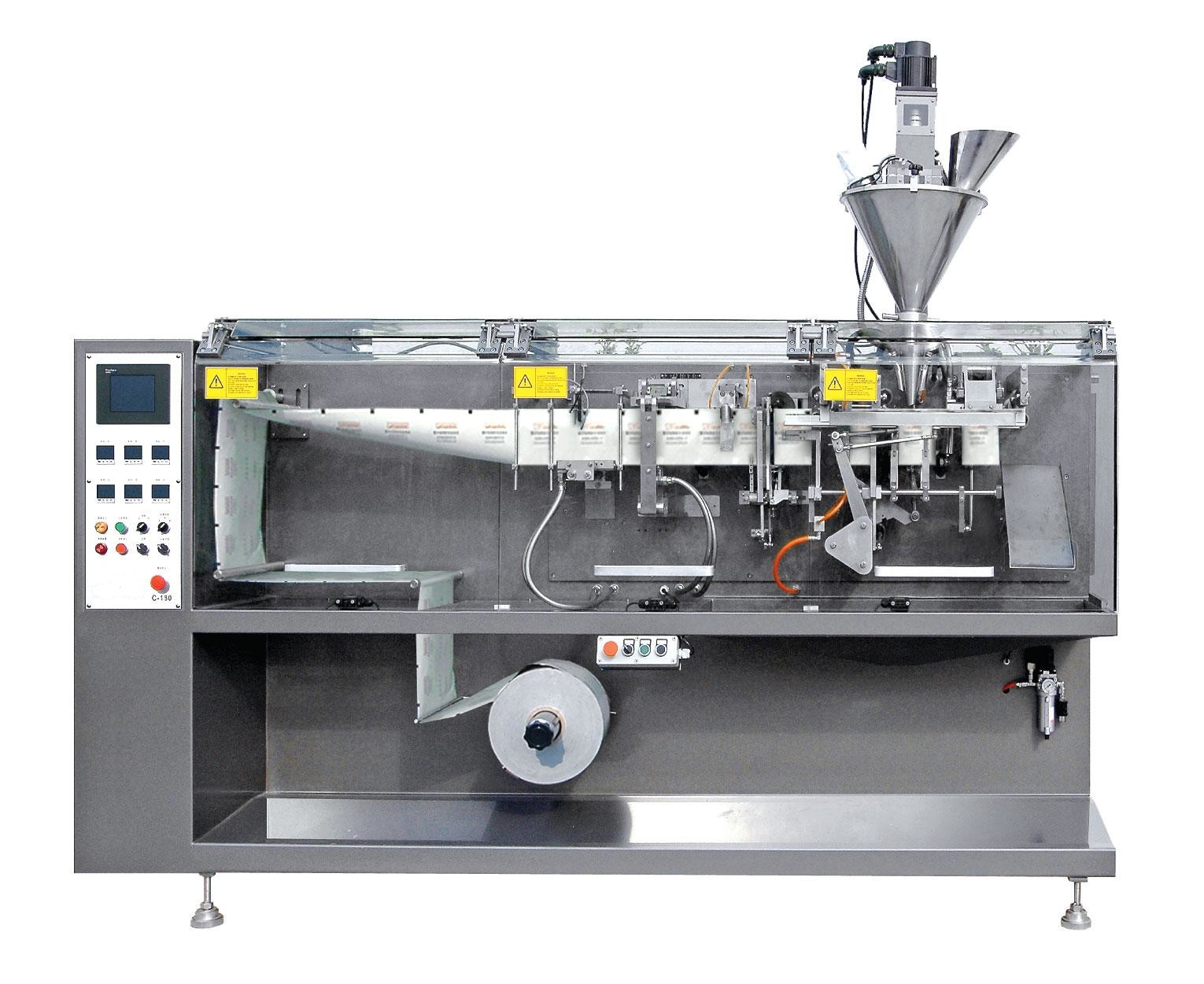 EM200M Automatic Food Packing Machine Pouch Width 90mm - 200mm Accuracy <�±1.5%