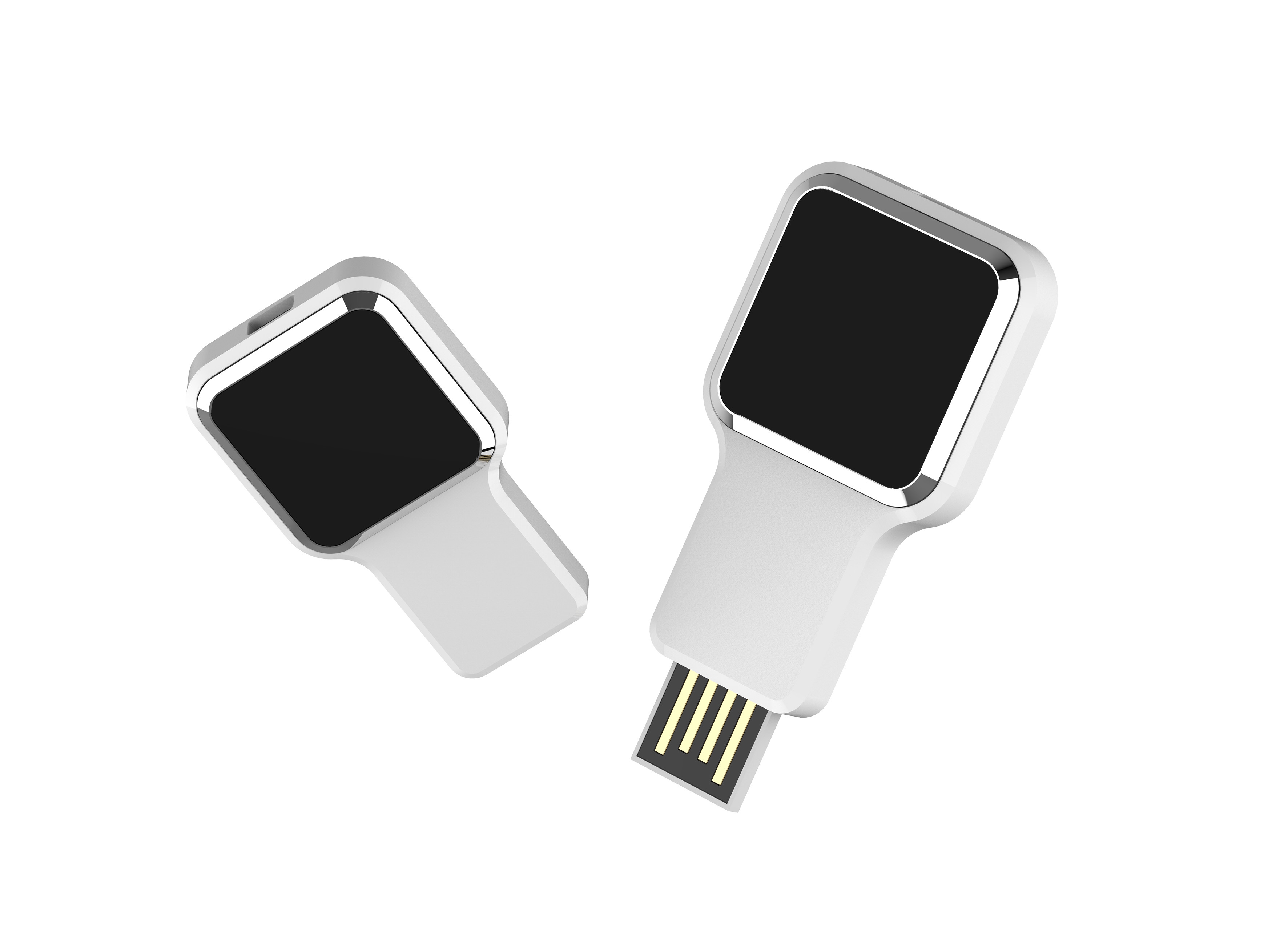 CE Push Pull Style Light Crystal Usb Stick 1gb
