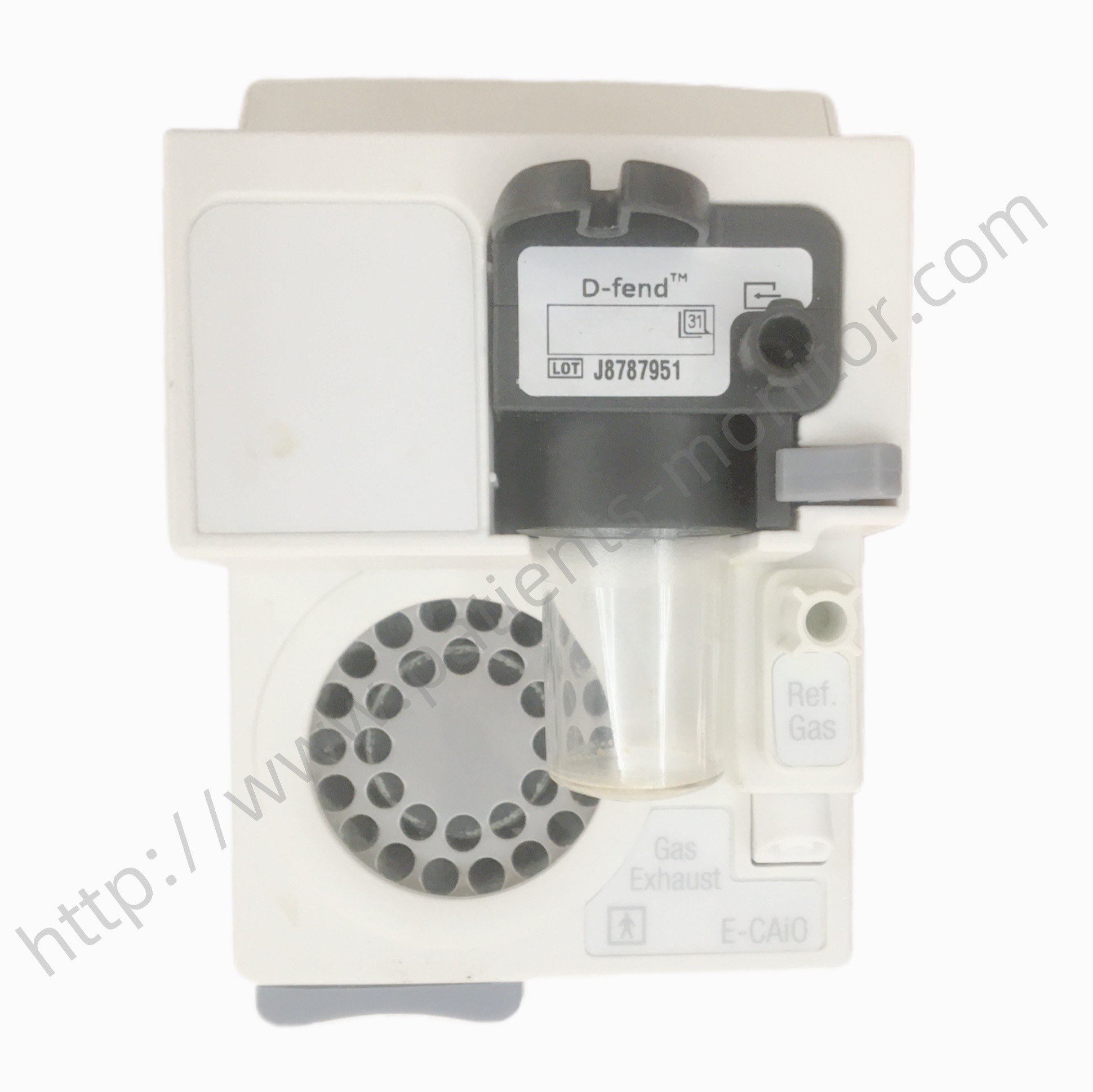 GE CARESCAPE Respiratory E-CAiO-00 5 Agent Gas Module With D-fend Water Trap For Medical Device