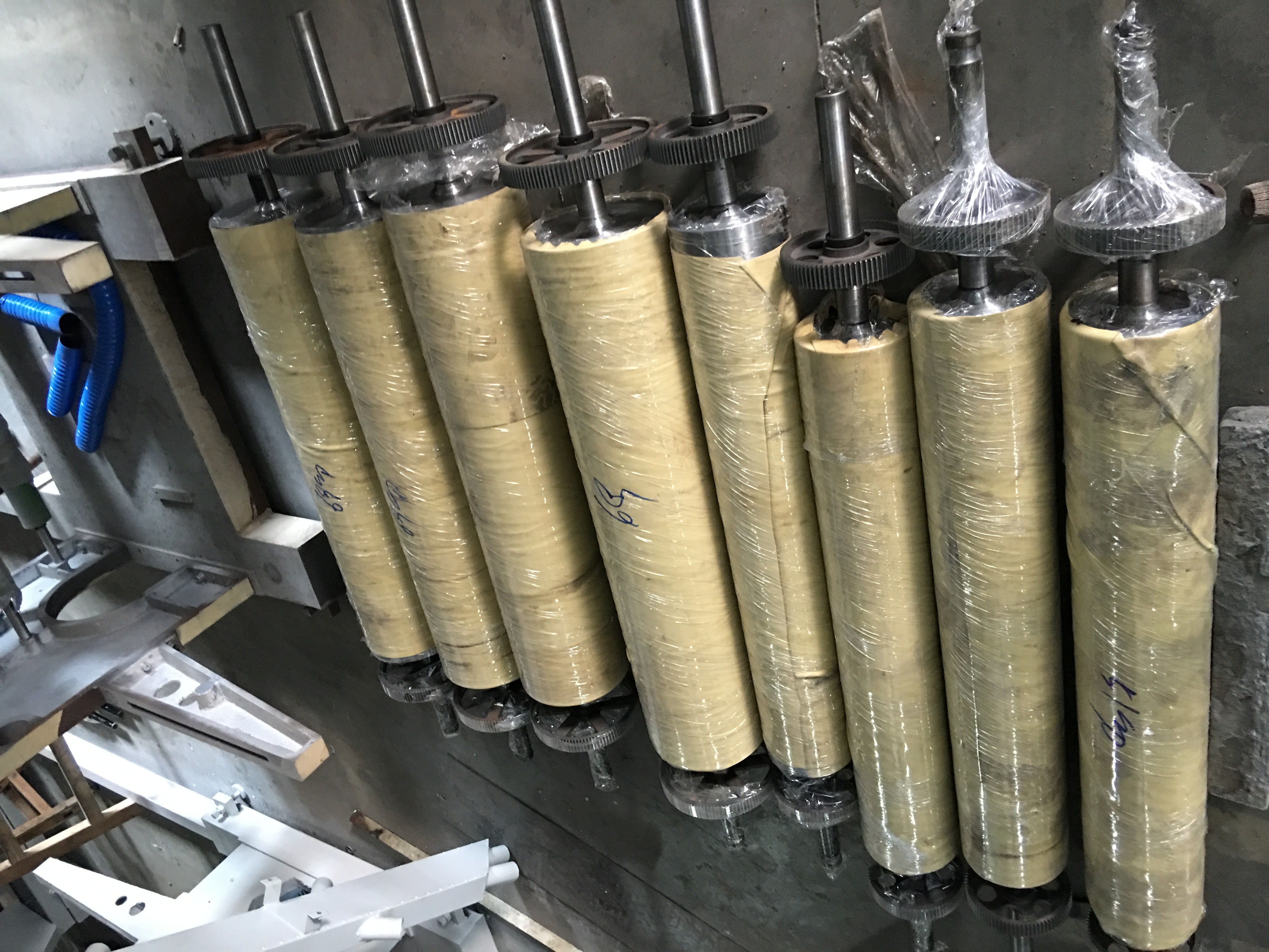 8 Color Plastic Flexo Printing Machine 6 Color Central Drum