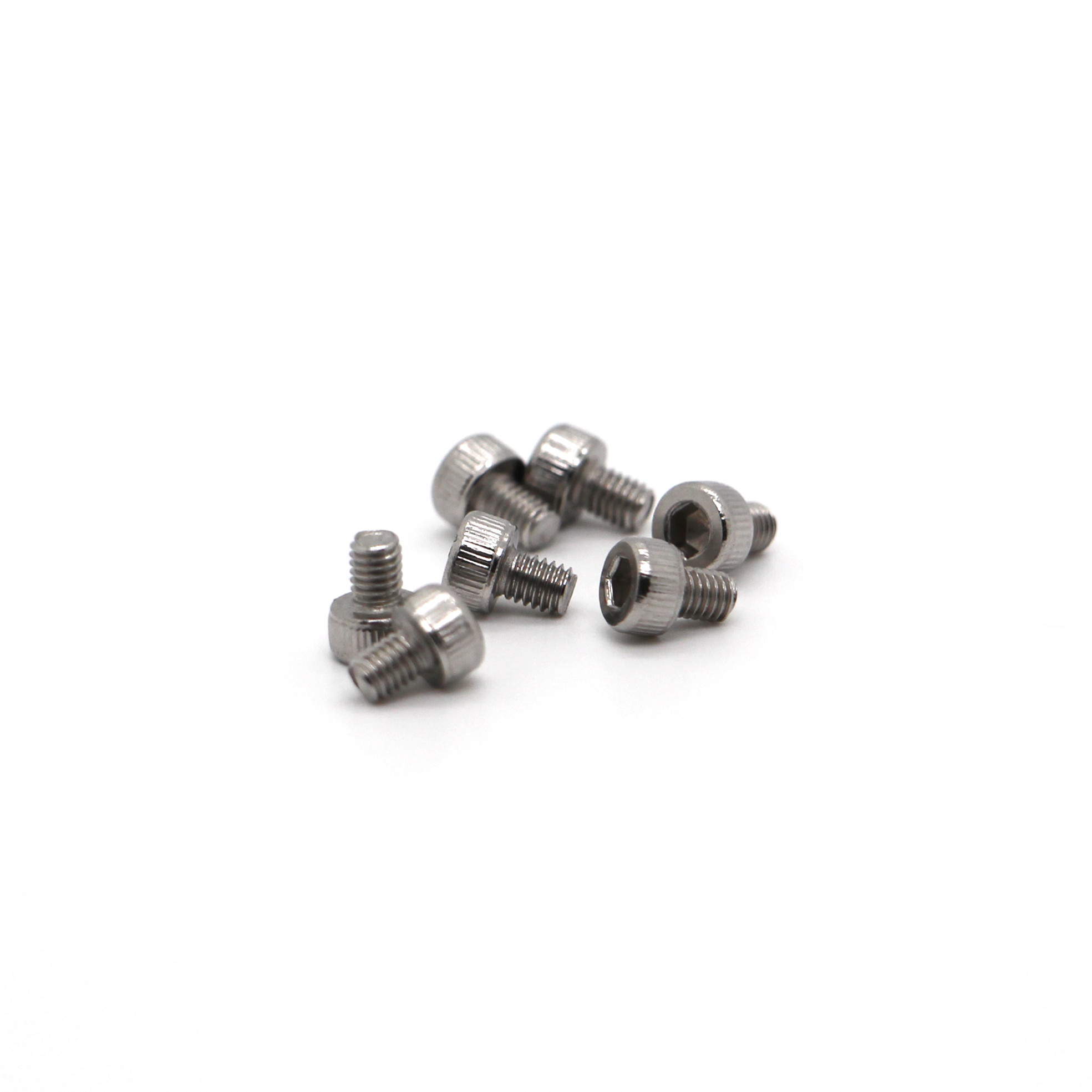 M0.5-M3 Ultra-Fine Thread Micro Screws Titanium Steel Phillips Pan Head For Entertainment Equioment