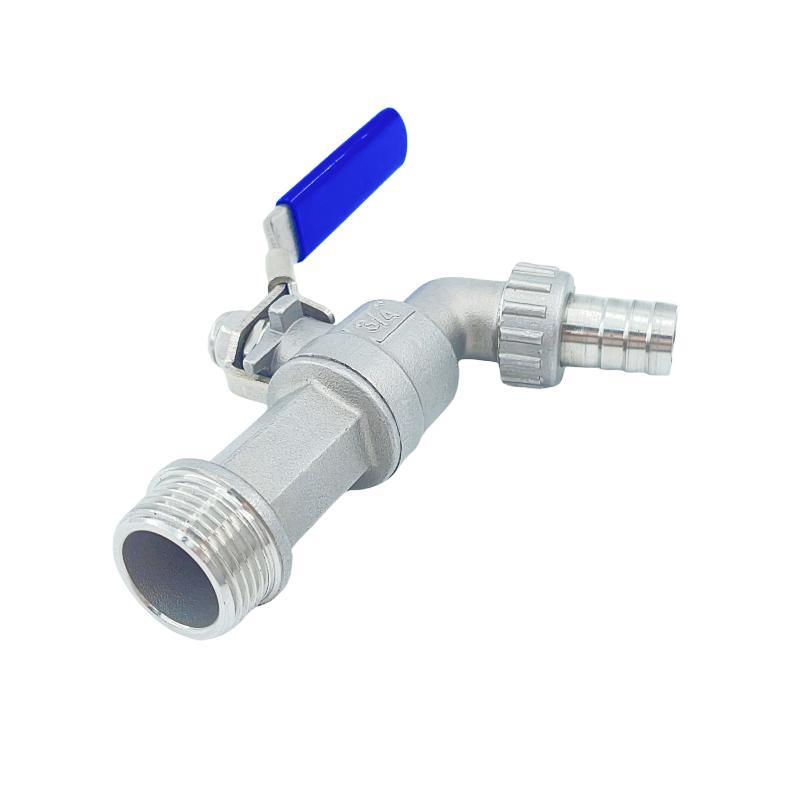 Manufaturer Price Bibcock Stainless Steel Water Valve Faucet