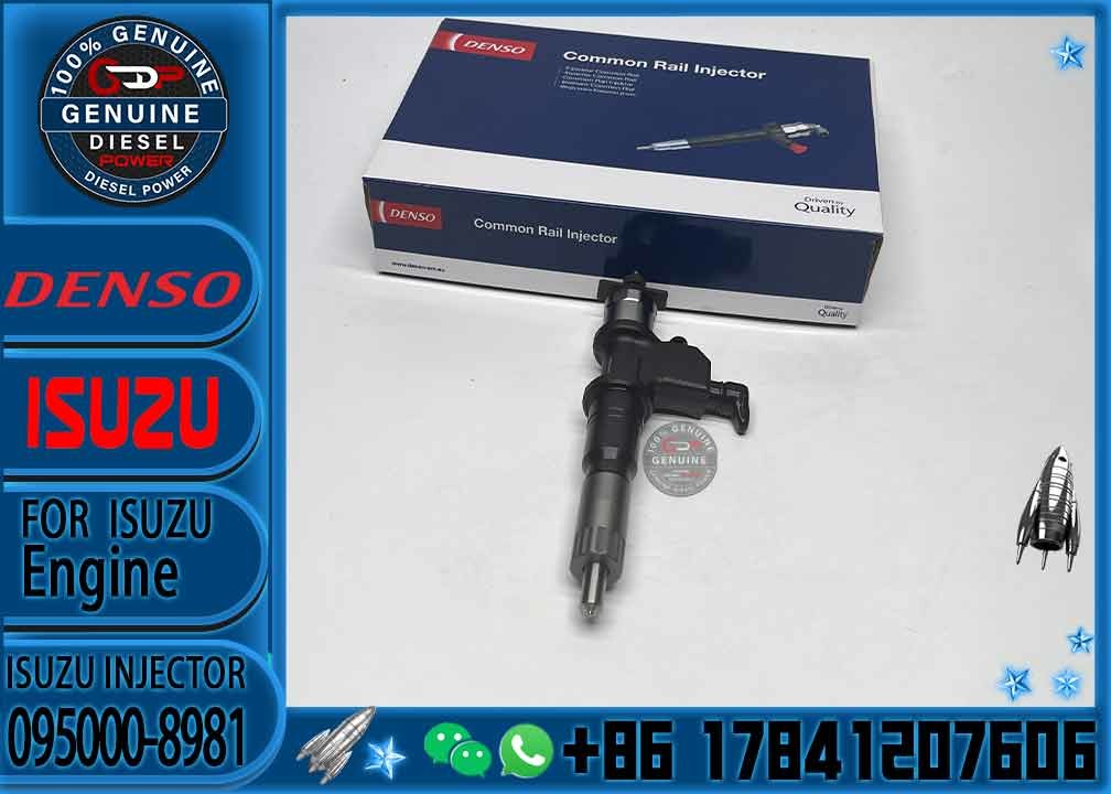 Common Rail Injector High Quality fuel injector 095000-8980 095000-8981 095000-8982 8-98167556-2 for ISUZU 6WG1 Engine