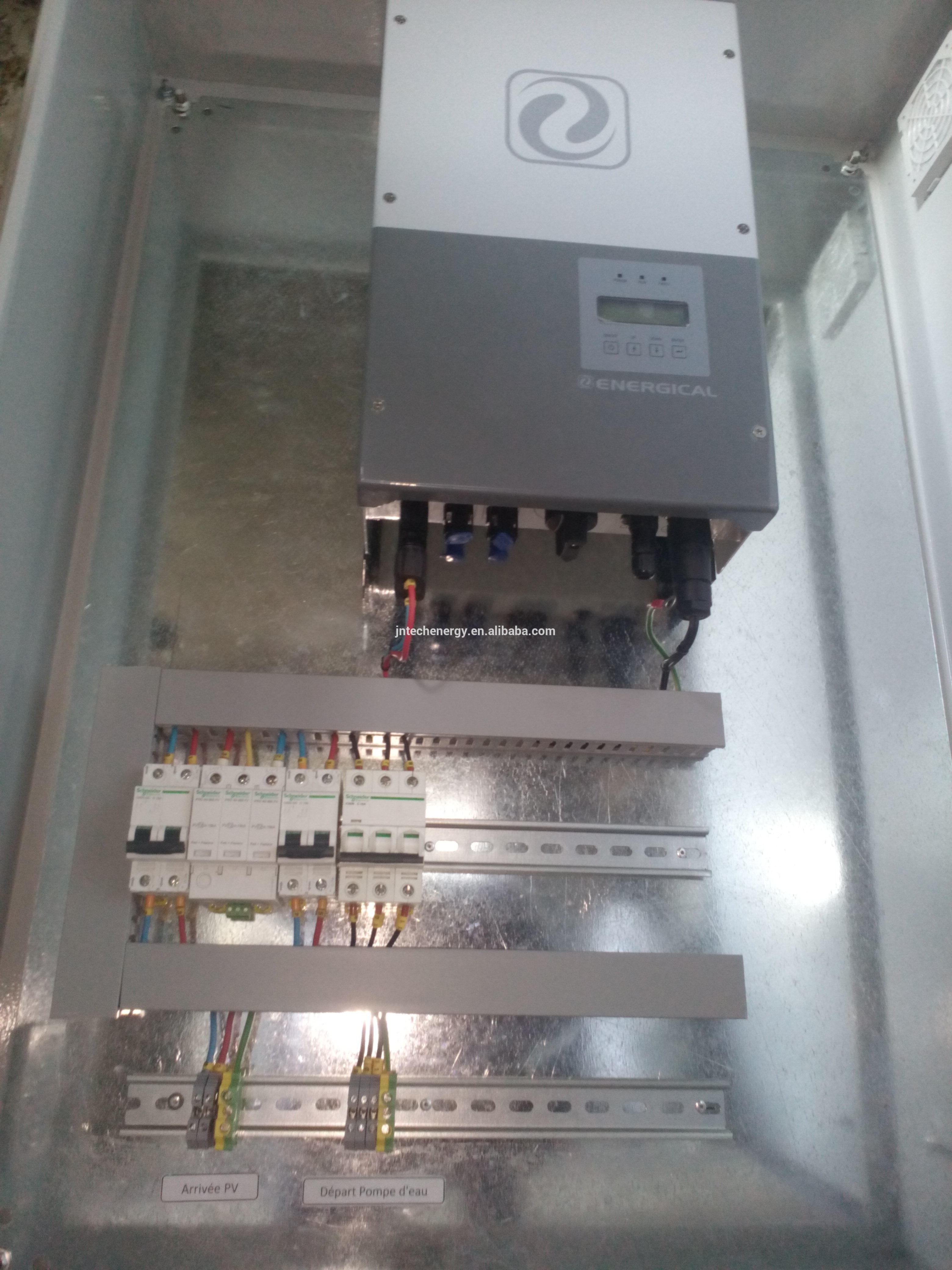 IP65 Design 4kw Submersible Solar Water Pump System Home Using In Algeria