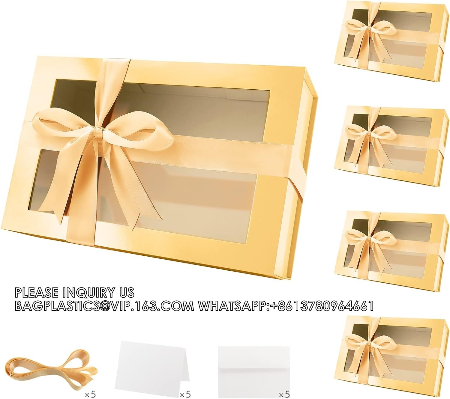 Boxes For Presents Contains Ribbons, Cards, Groomsmen Proposal Boxes, Gift Boxes With Magnetic Lids