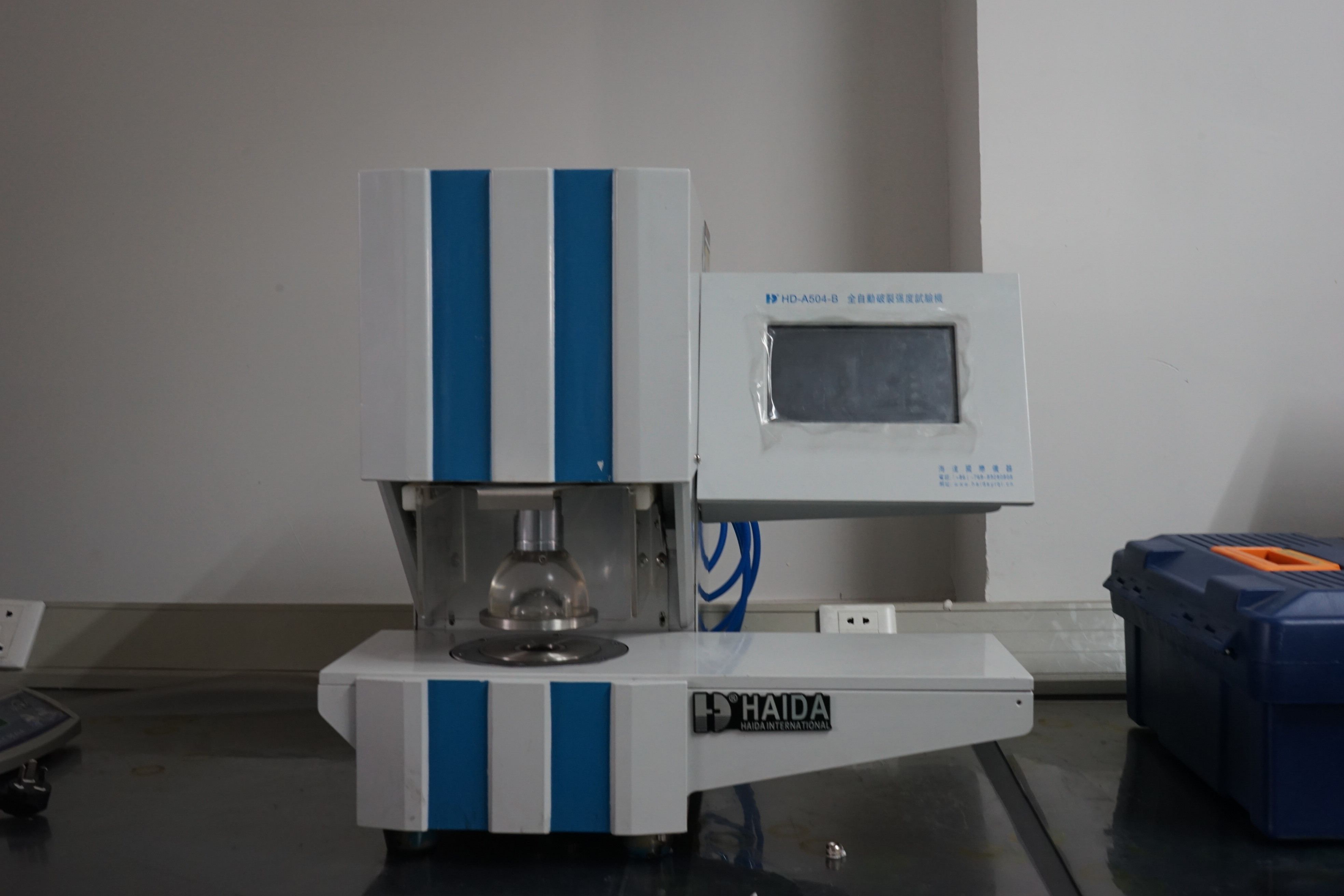 Electronic Carton Bursting Tester , Automatic Box Burst Tester / Paper Testing Equipments