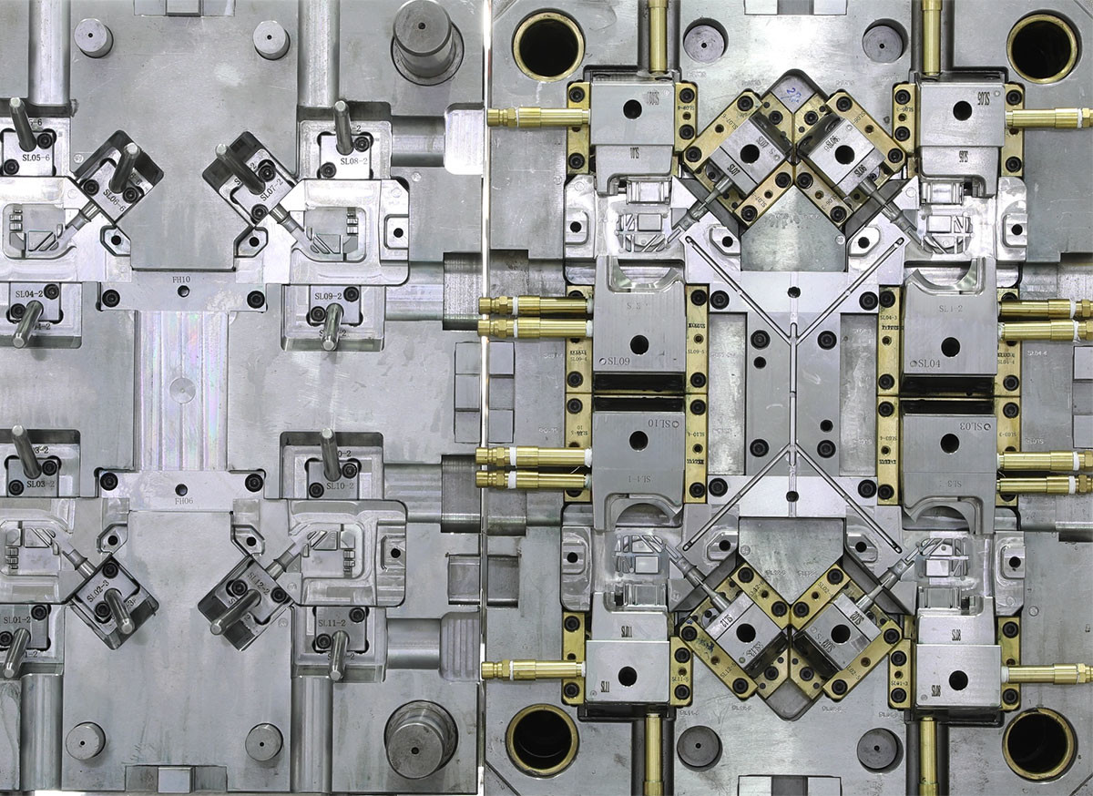 Water Cooling System STL/G-Code High Precision Plastics Injection Mold