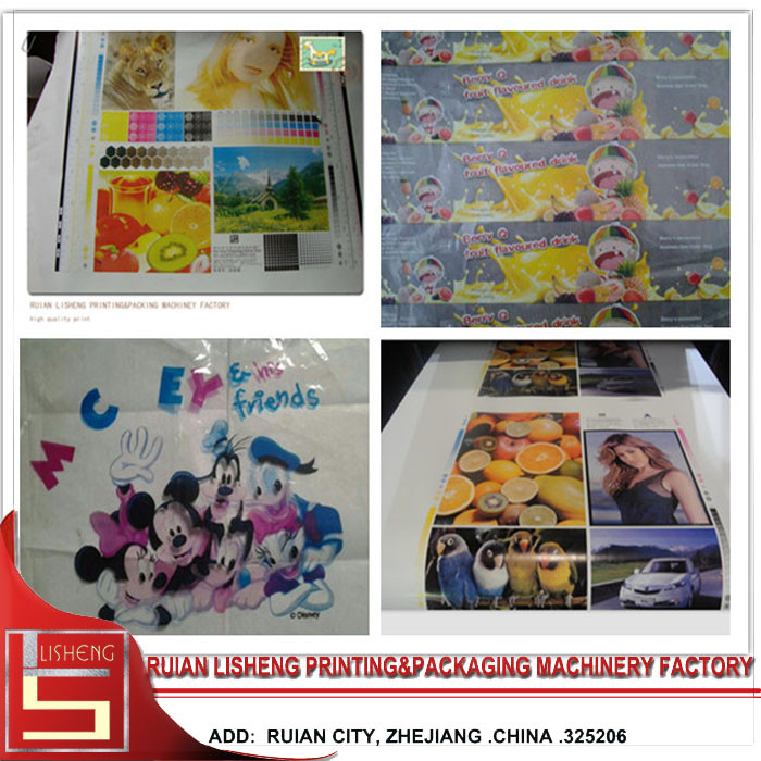Full Automatic Wide Web Flexo Printing Machine for Film Paper Bag