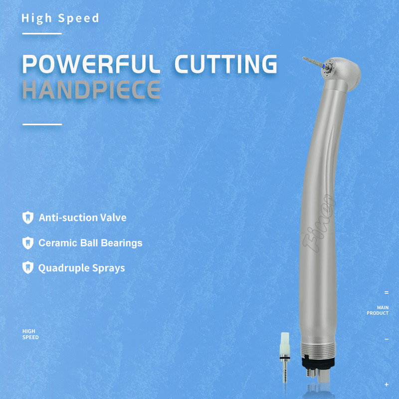 4 holes Air Turbine Dental Fast Handpiece High Speed Dental Handpiece