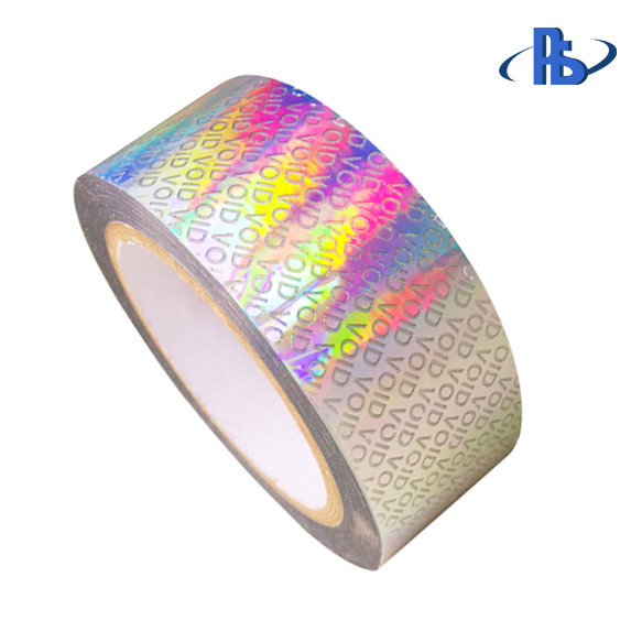 Full Transfer Hologram Tamper Proof Seal Tape For Shipping Services