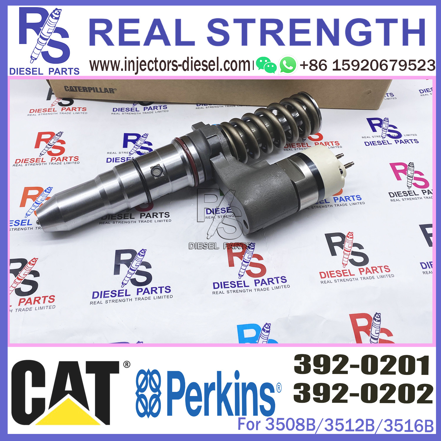 20R1265 Caterpillar Fuel Injector 392-0201 3920201 392-0202 Diesel Truck Injectors