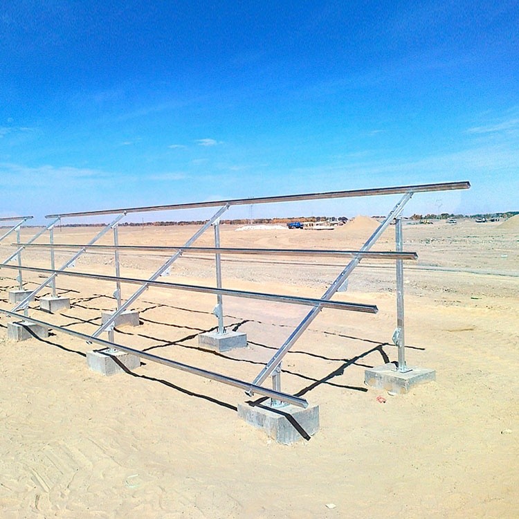 Chinese Aluminum Solar Panels Triangle Bracket Ground Pv Mounting System