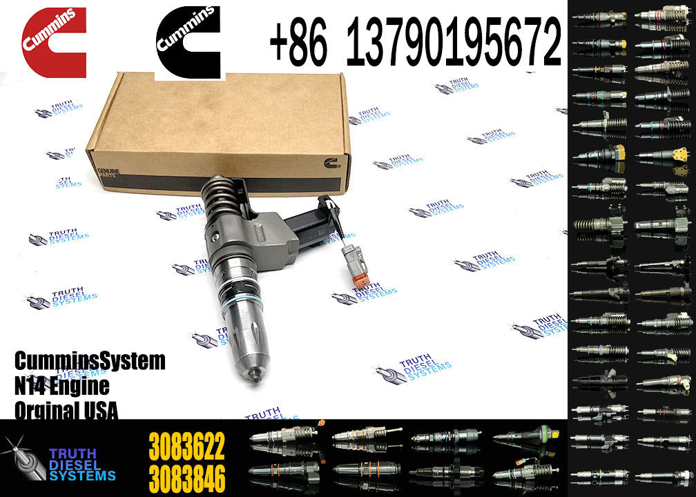 Diesel Fuel Injector 3081315 3073995F 3083846T 3083848F 3411766F 3080931F 3087558F 3083622 for Cummins QSN14 N14