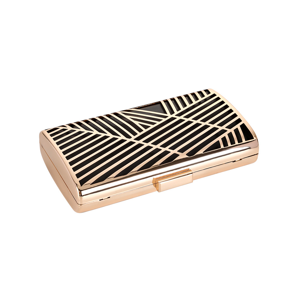 Geometric Lines Hollow Out Lady Handbag Frame