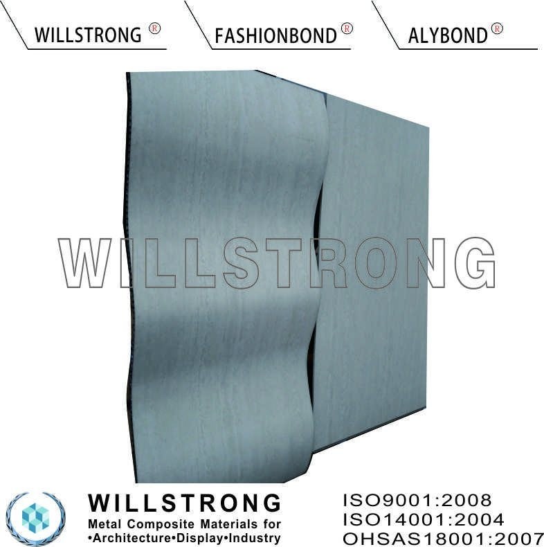 Ultra Thin Aluminum Honeycomb Panel With 4mm Whole Thickness Hot Insulation