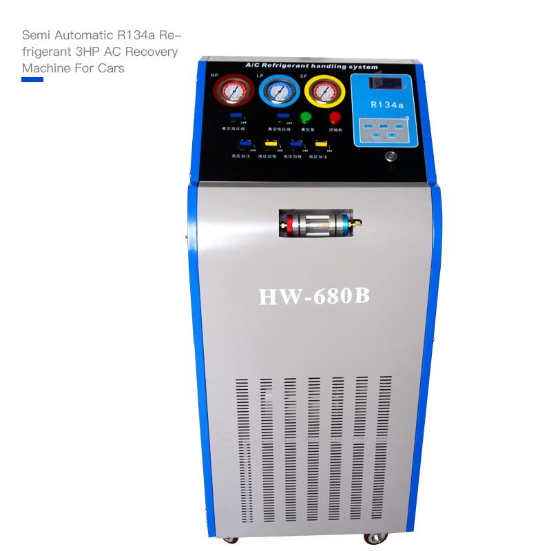 Vehicle Use 1000W 680B AC Recycling Machine R134a Easy Operation