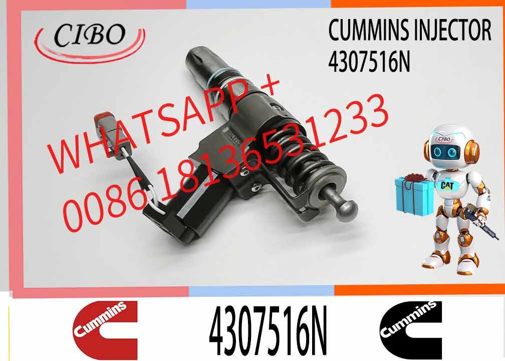 4307516N ISM QSM M11 diesel engine parts common rail injector 4026222 auto parts injector nozzle 4026222 for Cummins