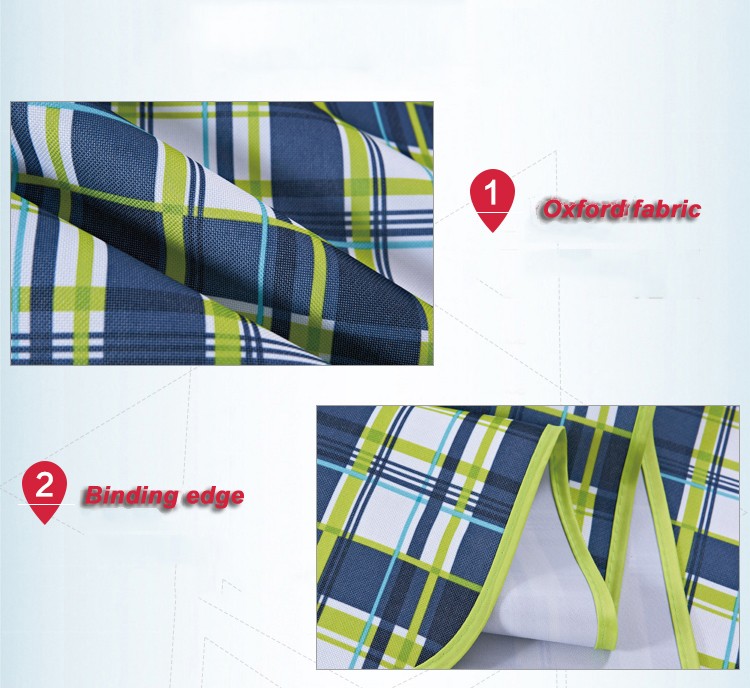 Folding Picnic Mat Camping Hiking Outdoor Portable Beach Blanket Thick Waterproof Lawn Cloth Camping Equipment Mat