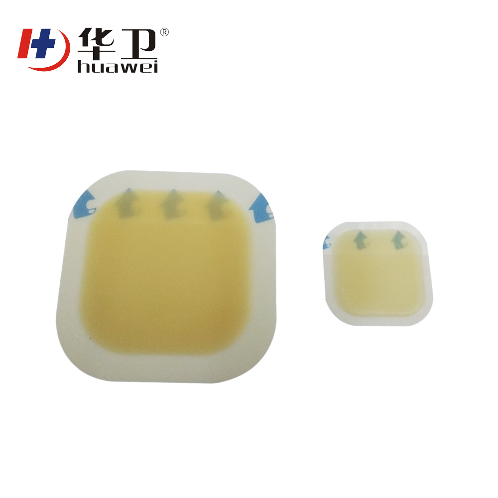Blister Hydrocolloid Wound Dressing Excellent Exudates Absorption Capability