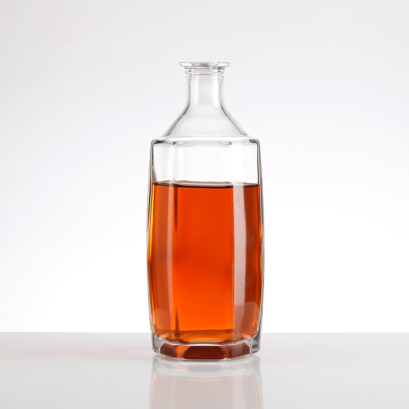 Customizable Sealing Type White Frosted Vodka Bottle for Special Occasions