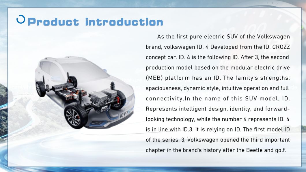 Electric Vehicle Electric Car ID3 Model 2022 LHD Battery Electric 5 Seat 5 Doors New Energy Vehicles