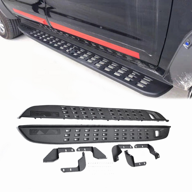 Black Steel Ranger Raptor 2016 Side Step Running Board with Brackets