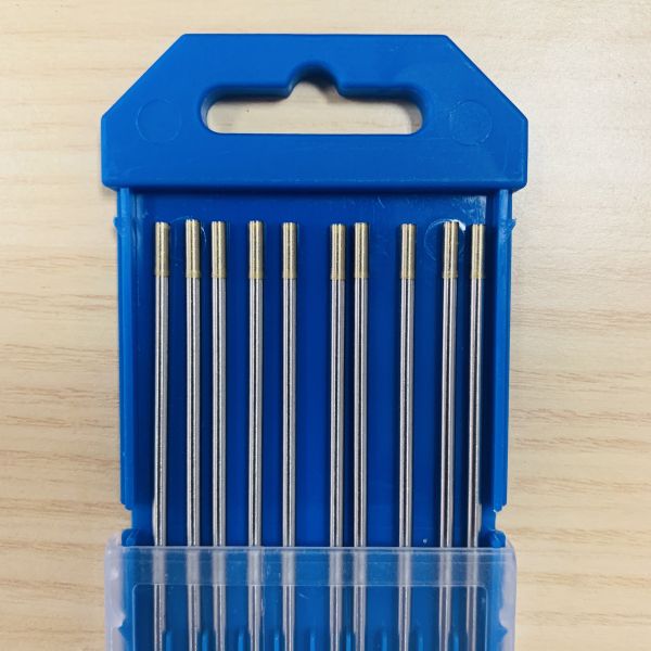Golden 2.4mm*175mm 3/32 WL15 Tig Welding Tungsten Electrodes for Welding Applications
