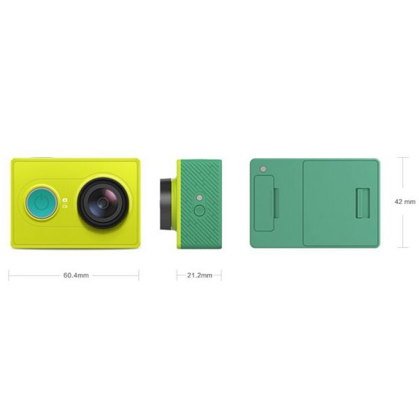 Original Xiaomi Yi Action Camera Xiaoyi Mi Sport Camera 16MP FHD 1080P WIFI Bluetooth 4.0