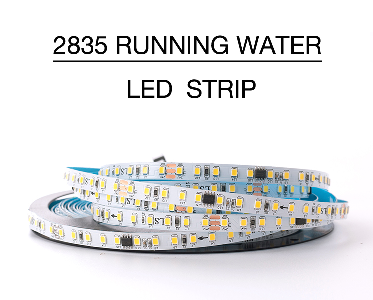 SMD2835 Running Water LED Strip Light For Wedding Party House Ceiling