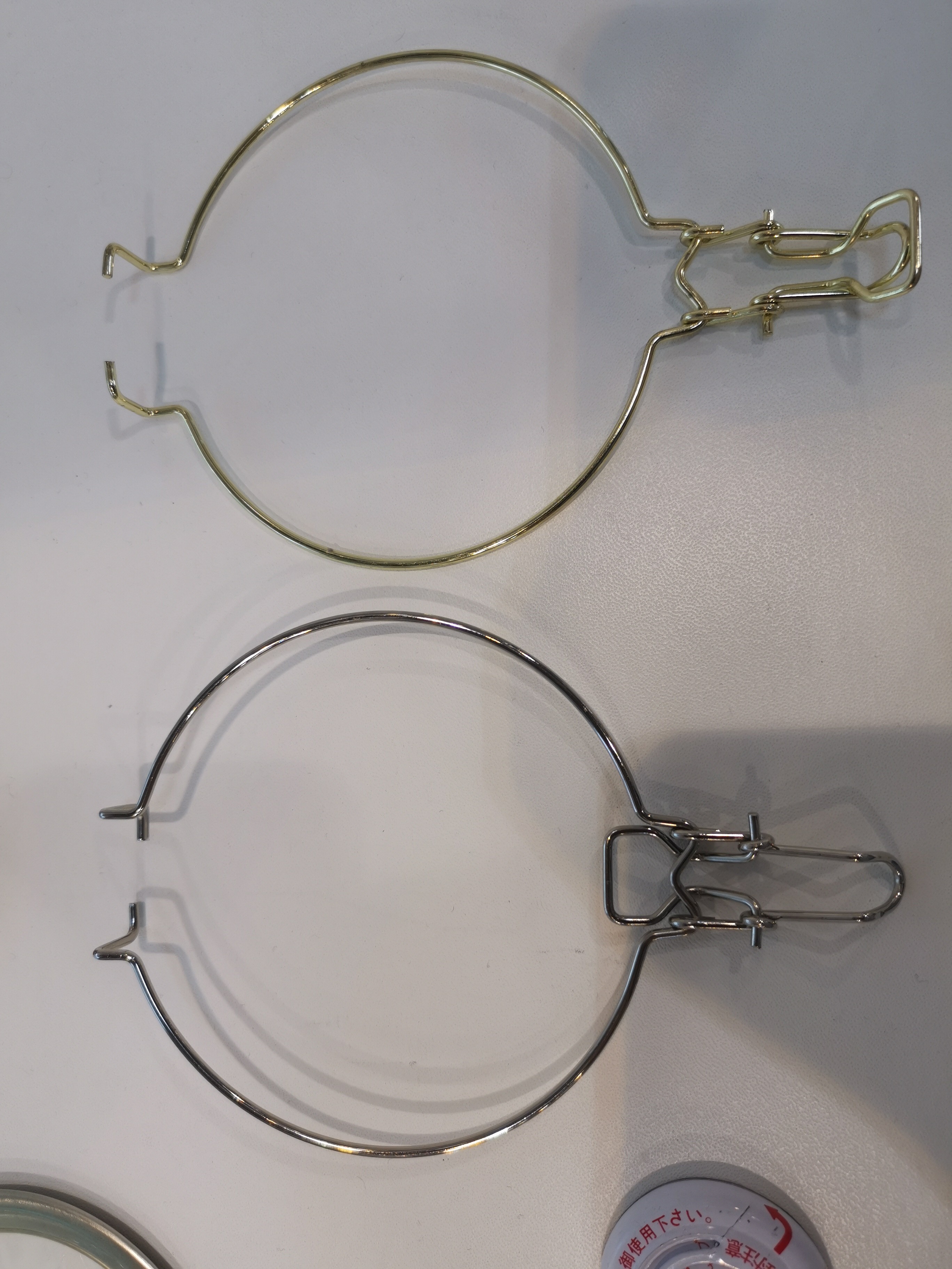 Tinplate Metal Ring Lid Components Making Machine For Glass Bottle