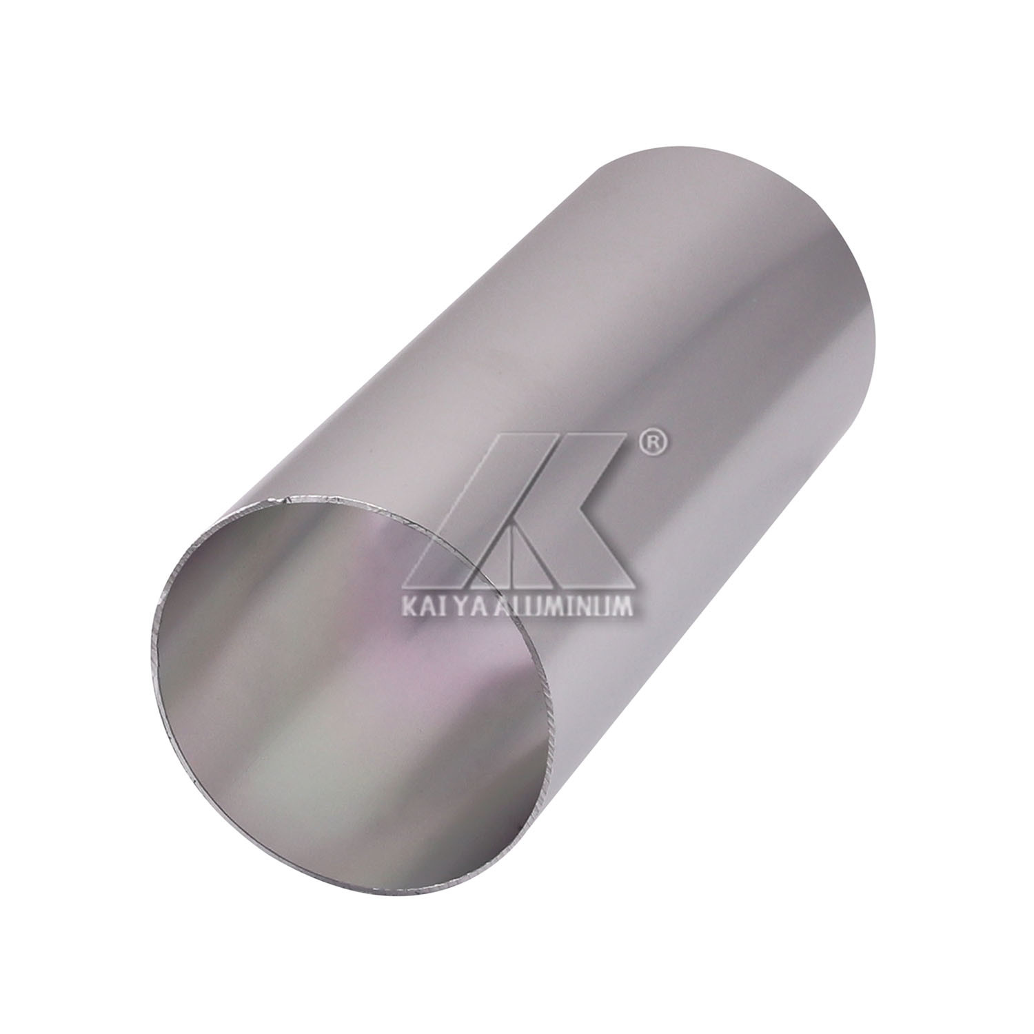 6063 T5 Round Extrusion Aluminium Tube Profiles Matt Gold
