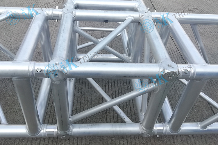 290mm 400mm Aluminum Alloy Square Truss 3 Ways Corner Junction Box with Accessories