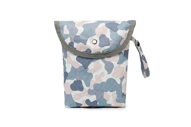 Wholesale Infant Cloth Toilet Diaper Bag Mini Waterproof Wet Dry Package for Baby Nappy Pouch Reusable Bag