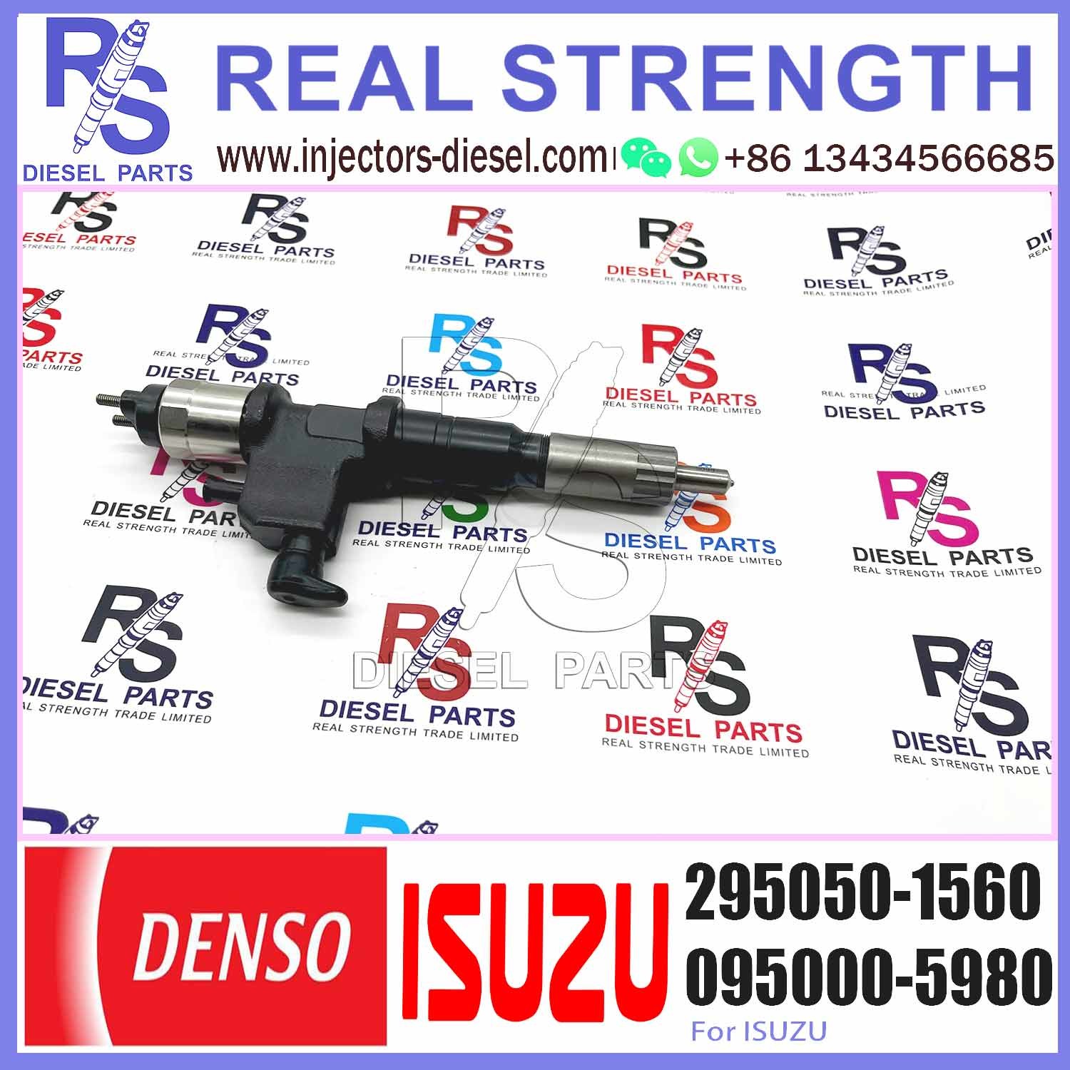 Common Rail Injector 8-98259287-0 8982592870 295050-1560 for 6UZ1 Engine